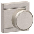 thumbnail image 1 of Schlage F10BWE619ULD Bowery Passage Door Knob Set - Nickel, 1 of 3