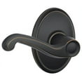 thumbnail image 1 of Schlage F10 FLA 716 WKF Wakefield Collection Flair Passage Lever, Aged Bronze, 1 of 7