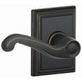 thumbnail image 1 of Schlage F10-Fla-Add Flair Passage Door Lever Set - Bronze, 1 of 7