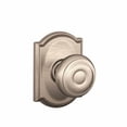 thumbnail image 1 of Schlage F10 GEO 619 CAM Camelot Collection Georgian Satin Nickel Hall and Closet Knob, 1 of 2