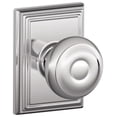 thumbnail image 1 of Schlage F10GEO625ADD Georgian Passage Door Knob Set - Chrome, 1 of 7