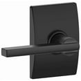 thumbnail image 1 of Schlage F10 LAT 622 CEN Century Collection Latitude Passage Lock Lever, Matte Black, 1 of 7