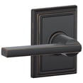 thumbnail image 1 of Schlage F10LAT716ADD Latitude Reversible Passage Door Lever Set - Bronze, 1 of 4