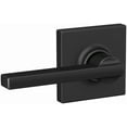 thumbnail image 1 of Schlage F Series F10 LAT 622 COL Passage Lever, Mechanical Lock, Matte Black, Metal, Residential, 2 Grade, 1 of 7