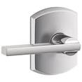 thumbnail image 1 of Schlage F10LAT625GRW Latitude Passage Door Lever Set - Chrome, 1 of 7