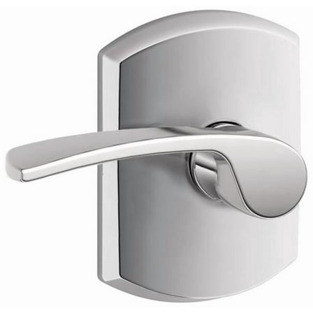 Schlage F10-Mer-Grw Merano Passage Door Lever Set - Chrome