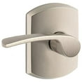 thumbnail image 1 of Schlage F10-Mer-Grw Merano Passage Door Lever Set - Nickel, 1 of 4