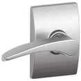 thumbnail image 1 of Schlage F10 MNH 626 CEN Century Collection Manhattan Passage Lever Satin Chrome, 1 of 6