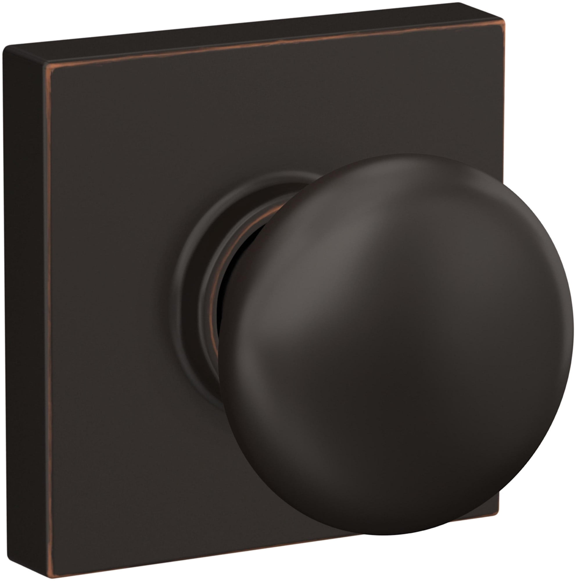 Schlage F10PLY716COL Plymouth Passage Door Knob Set - Bronze