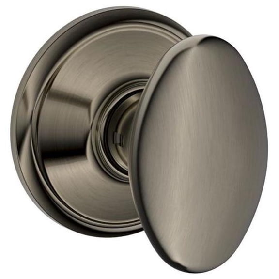 Schlage F10 SIE 620 16-080 10-027 Siena Hall and Closet Knob, Antique Pewter