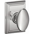 thumbnail image 1 of Schlage F10-Sie-Add Siena Passage Door Knob Set - Chrome, 1 of 4