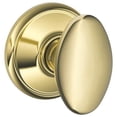thumbnail image 1 of Siena Knob Passage - Lifetime Bright Brass, 1 of 7