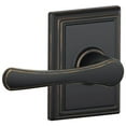 thumbnail image 1 of Schlage F10 VLA 716 ADD 16-080 10-027 134 N N SL Addison Collection Avila Hall and Closet Lever, Aged Bronze, 1 of 6