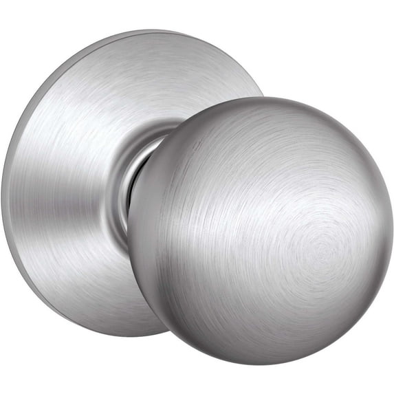 Schlage F10CS V ORB 626 Orbit Light Commercial Passage Knob, Brushed Chrome