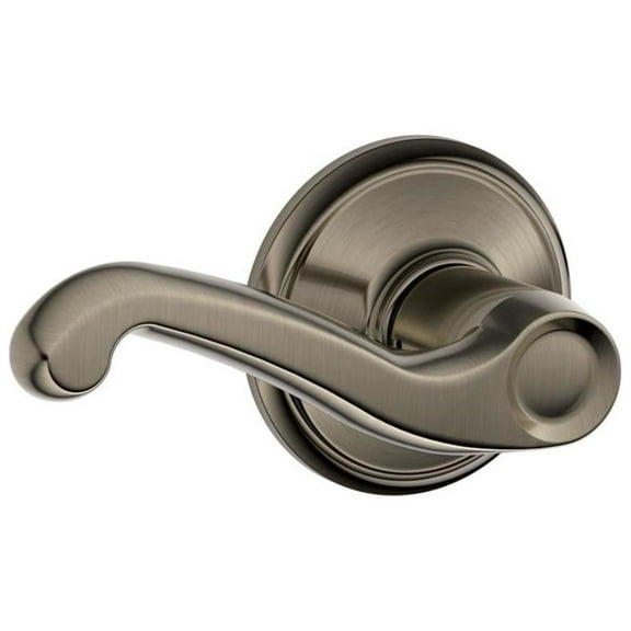 Schlage F10FLA620 Flair Passage Lever, Antique Pewter
