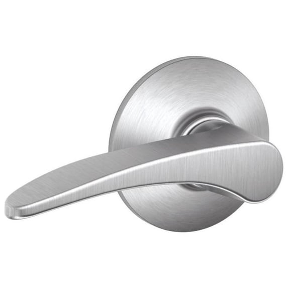 Schlage F10MNH626 Manhattan Passage Lever, Satin Chrome