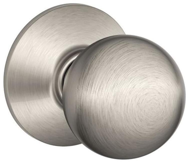 Schlage Century Collection Passage Knob - Bright Chrome, F10 ORB 625, Interior Door Knob