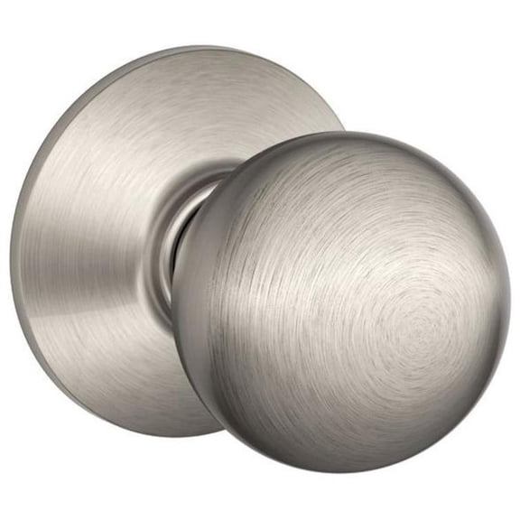 Schlage F10ORB619 Orbit Passage Knob, Satin Nickel