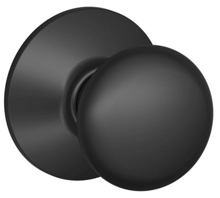 Schlage Plymouth Matte Black