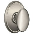 thumbnail image 1 of Schlage F10SIE619WKF Wakefield Collection Siena Passage Knob, Satin Nickel, 1 of 7