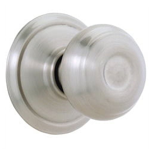 Schlage F10VGEO619 Georgian Passage Knob, Satin Nickel