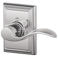 thumbnail image 1 of Schlage F170 Accent With Addison Rose Right Hand Half Dummy Bright Chrome Finish, 1 of 5