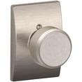 thumbnail image 1 of Schlage F170BWE619CEN Bowery Non-Turning One-Sided Dummy Door Knob - Nickel, 1 of 4