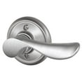 thumbnail image 1 of Schlage F170-Chp-Rh Champagne Right Handed Non-Turning One-Sided Dummy Door Lever - Chrome, 1 of 3