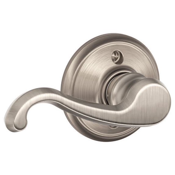 Schlage F170-Clt-Lh Callington Left Handed Non-Turning One-Sided Dummy Door Lever - Nickel