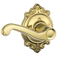 thumbnail image 1 of Schlage F Series Flair Single Dummy Lever with Brookshire Rosette, 1 of 5