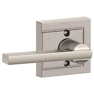 Schlage Latitude Lever with Collins Trim Bed and Bath Lock