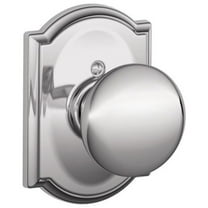 Schlage F170-Ply-Cam Plymouth Non-Turning One-Sided Dummy Door Knob - Chrome