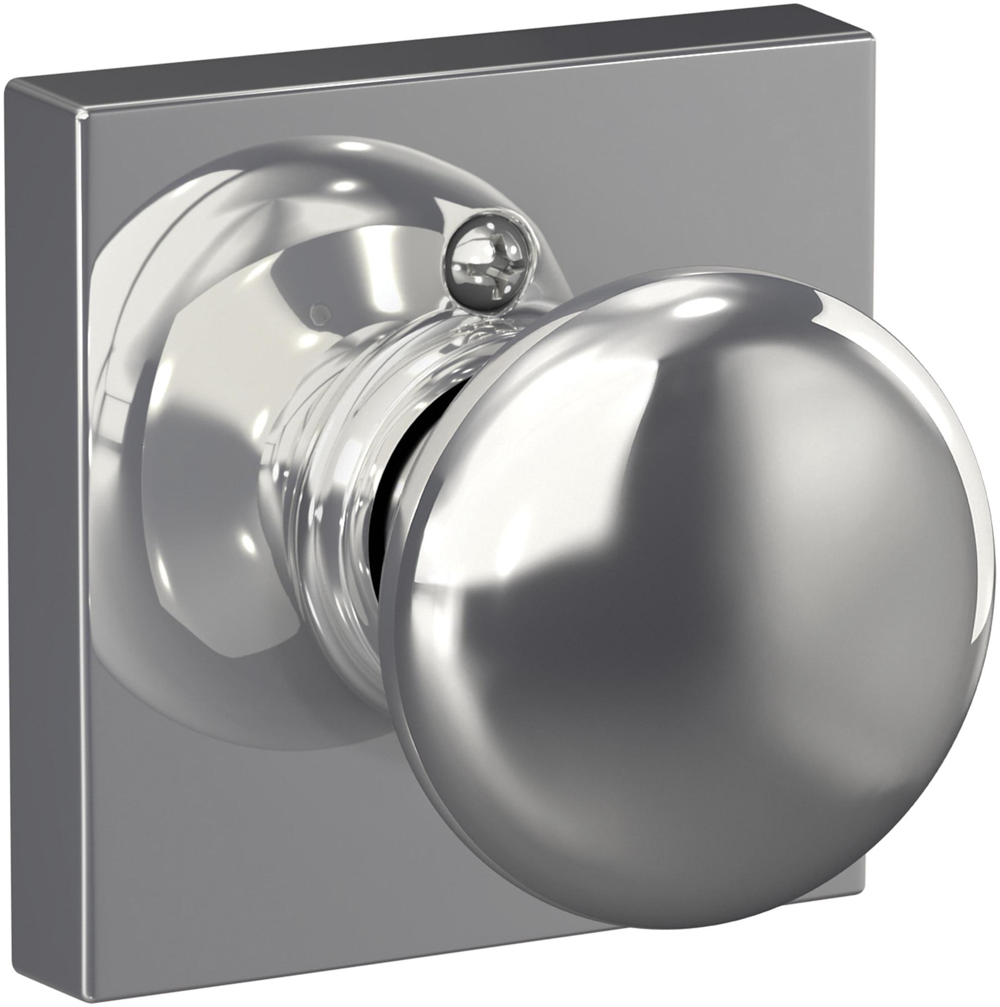 Schlage F170PLY625COL Plymouth Non-Turning One-Sided Dummy Door Knob - Chrome