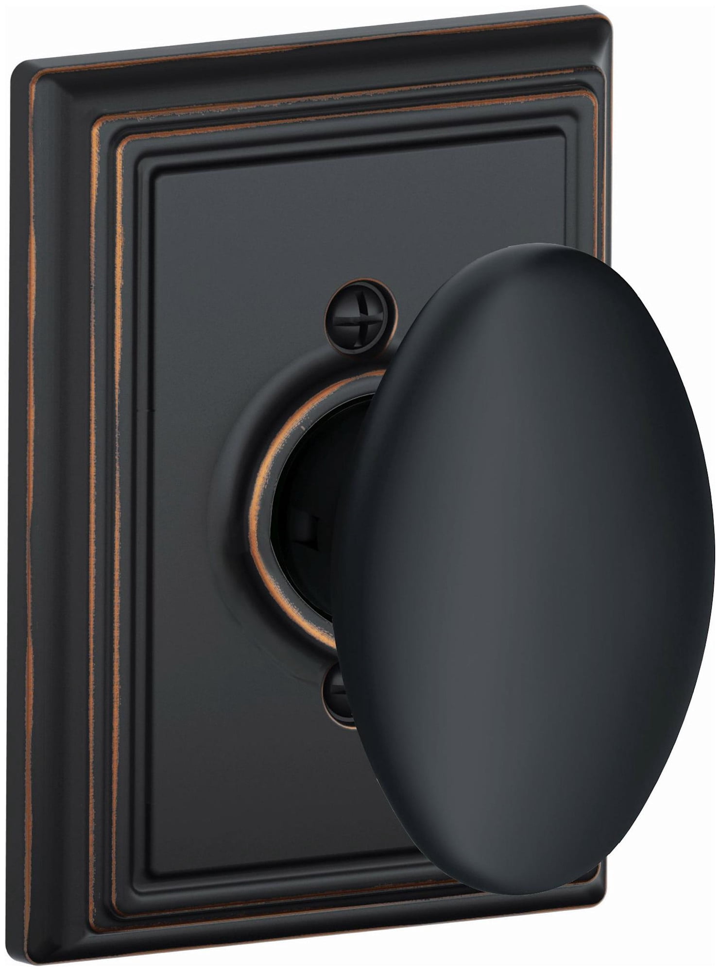 Schlage F170SIE716ADD Siena Non-Turning One-Sided Dummy Door Knob - Bronze