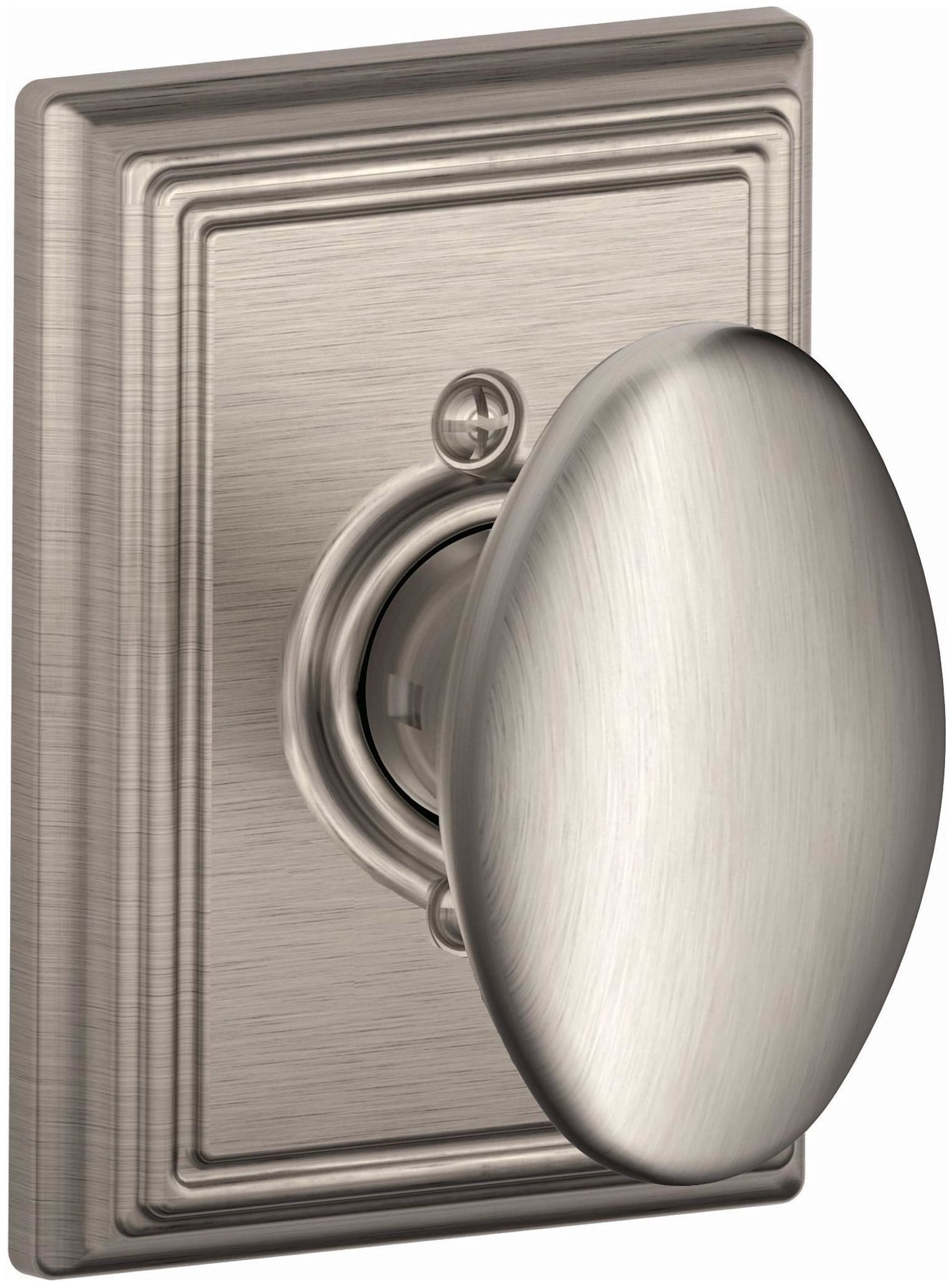 Schlage F170SIE619ADD Siena Non-Turning One-Sided Dummy Door Knob - Nickel