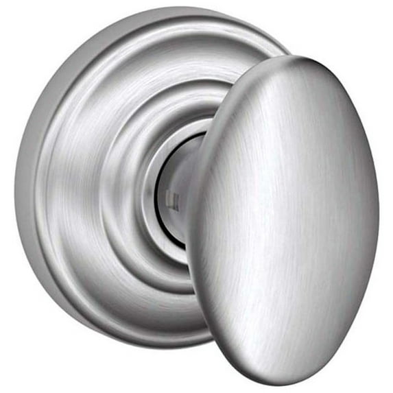 Schlage F170-Sie-And Siena Non-Turning One-Sided Dummy Door Knob - Chrome