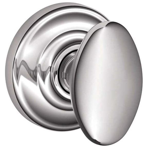 Schlage F170-Sie-And Siena Non-Turning One-Sided Dummy Door Knob - Chrome