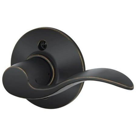 Schlage F170ACC716RH F170 ACC 716 RH Accent Right Handed Lever, Aged Bronze