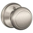 thumbnail image 1 of Schlage F170AND619 Andover Single Dummy Door Knob, Satin Nickel, 1 of 5