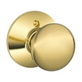 thumbnail image 1 of Schlage F170V PLY 605 Bright Brass Plymouth Design Dummy Lockset, 1 of 2