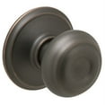 thumbnail image 1 of Schlage F170VGEO716 Aged Bronze Georgian Decorative Trim Door Knob, 1 of 2