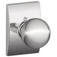 thumbnail image 1 of Schlage F170 ORB 625 CEN Orbit Knob Dummy X Century Rose - Bright Chrome, 1 of 4