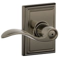 thumbnail image 1 of Schlage F40ACC620ADD Accent Privacy Door Lever Set - Grey, 1 of 7