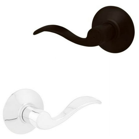 Schlage F40-Acc-Lh Accent Left Handed Privacy Door Lever Set - MultiColor