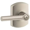 thumbnail image 1 of Schlage F40-Brw-Grw Broadway Privacy Door Lever Set - Nickel, 1 of 7