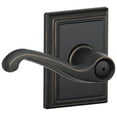 thumbnail image 1 of Schlage F40-Fla-Add Flair Privacy Door Lever Set - Bronze, 1 of 7