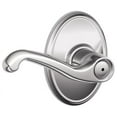 thumbnail image 1 of Schlage F40-Fla-Wkf Flair Privacy Door Lever Set - Chrome, 1 of 7