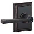 thumbnail image 1 of Schlage F40LAT716ADD Latitude Privacy Door Lever Set - Bronze, 1 of 4