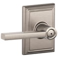 thumbnail image 1 of Schlage F40LAT619ADD Latitude Privacy Door Lever Set - Nickel, 1 of 4