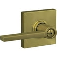 thumbnail image 1 of Schlage F40-Lat-Col Latitude Privacy Door Lever Set - Brass, 1 of 7